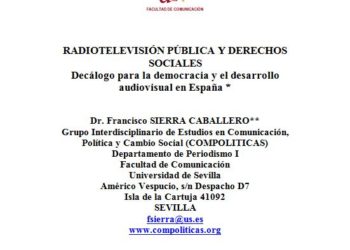 Radiotelevisión pública y derechos sociales