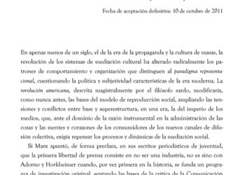 Teoría critica y comunicología. El legado de la escuela de Frankfurt