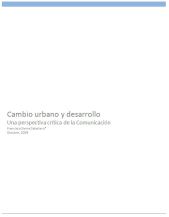 cambio urbano y desarrollo, francisco sierra, ciespal, comunicacion