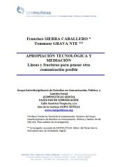 Apropiación tecnológica y mediación. Líneas y fracturas para pensar otra comunicación posible