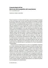 Comunicología del sur. Hacia una nueva Geopolítica del Conocimiento