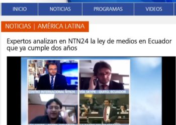 Entrevista: Expertos analizan en NTN24 la ley de medios en Ecuador que ya cumple dos años