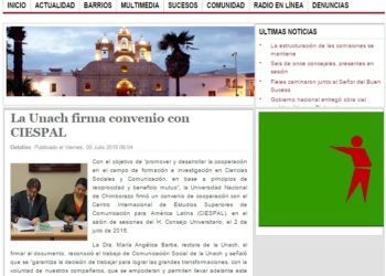 La Unach firma convenio con CIESPAL