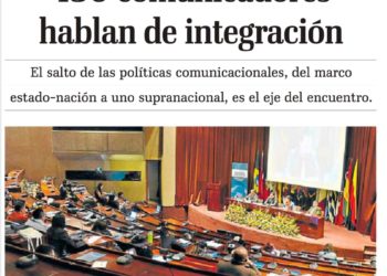 Diario El Telégrafo: 450 comunicadores hablan de integración