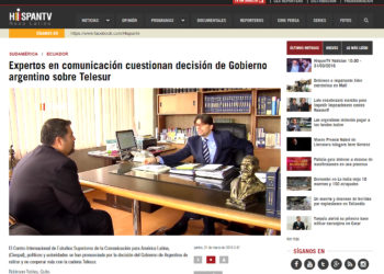 Expertos en comunicación cuestionan decisión de Gobierno argentino sobre Telesur