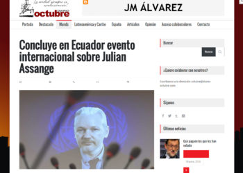 Concluye en Ecuador evento internacional sobre Julian Assange