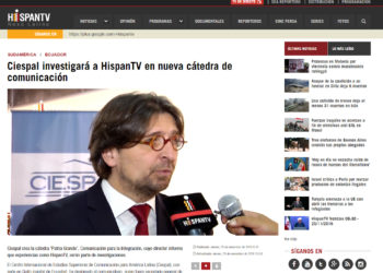 Ciespal investigará a HispanTV en nueva cátedra de comunicación