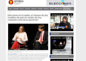 Elecciones en Ecuador, el choque de dos modelos de país en medio de una campaña sucia de la oposición