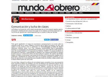 Comunicación y lucha de clases