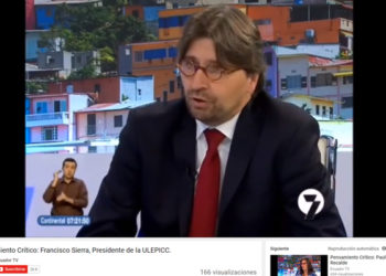 Pensamiento Crítico: Francisco SIERRA, Presidente de ULEPICC