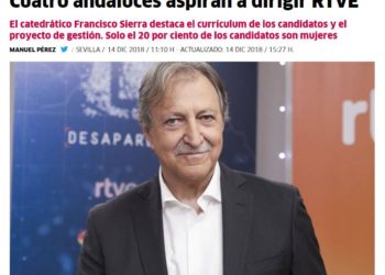 Cuatro andaluces aspiran a dirigir RTVE