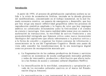 Capitalismo cognitivo y bienes comunes en la era digital