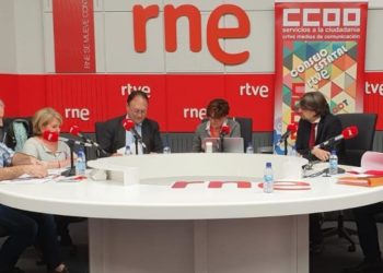 Francisco Sierra en el debate sobre el futuro de RTVE